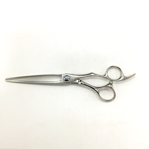 新品未使用【シザーズジャパンSCISSORS JAPAN】QVHR70i17N 800R刃線 シザー オフセット 理容 美容ハサミ 美容師 理容師 右利き 7インチ 中古 sc2627